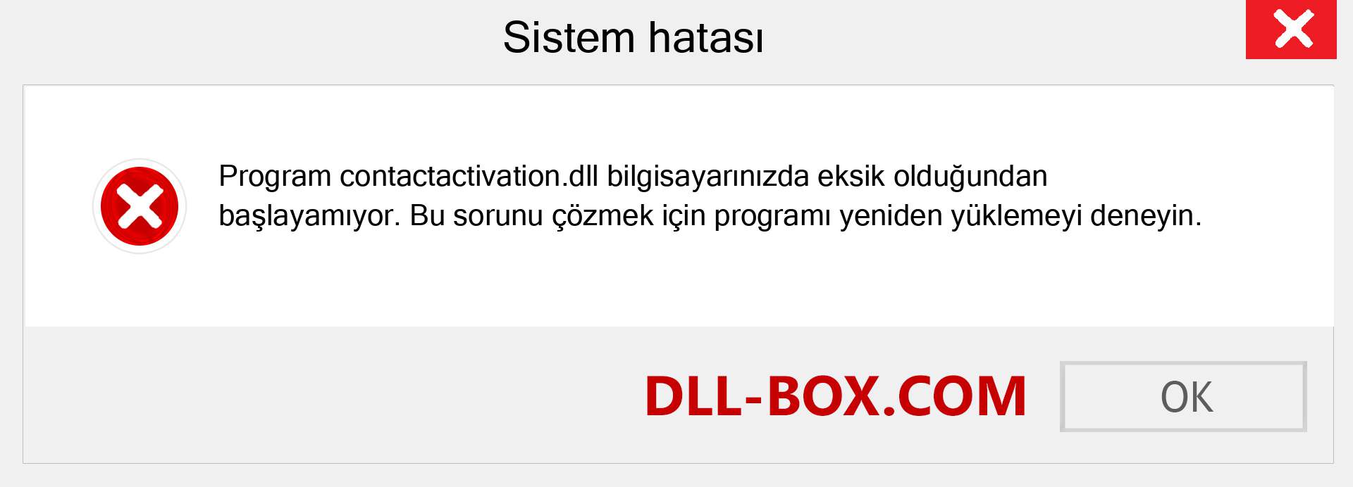 contactactivation.dll dosyası eksik mi? Windows 7, 8, 10 için İndirin - Windows'ta contactactivation dll Eksik Hatasını Düzeltin, fotoğraflar, resimler